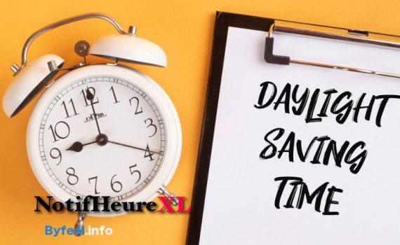 Daylight saving time avec NotifheureXL